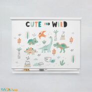 پرده شید طرح cute and wild